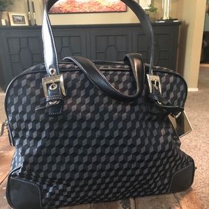 Chic carryon or weekender bag.